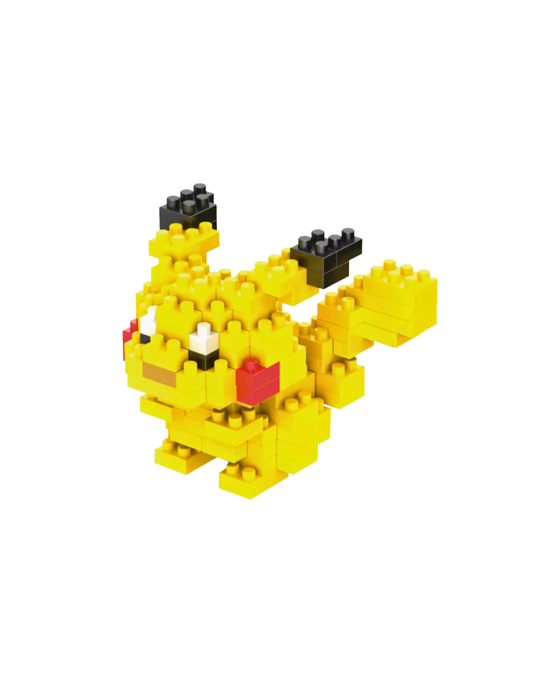 Electric Mouse Mini Block Figurine – Micro Building Bricks Collectible